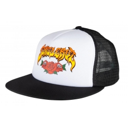Casquette Santa Cruz Muerte Meshback White Black 2021 pour , pas cher