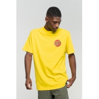 Tee Shirt Santa Cruz Classic Dot Chest Blazing Yellow 2021