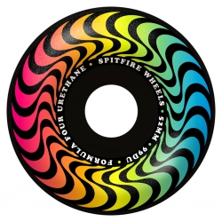 Roues Spitfire F4 Trippy Swirl Rad Blackdnight 52MM 2026 pour unisexe