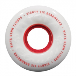 Roues Ricta Clouds Red 53MM 2022 pour homme
