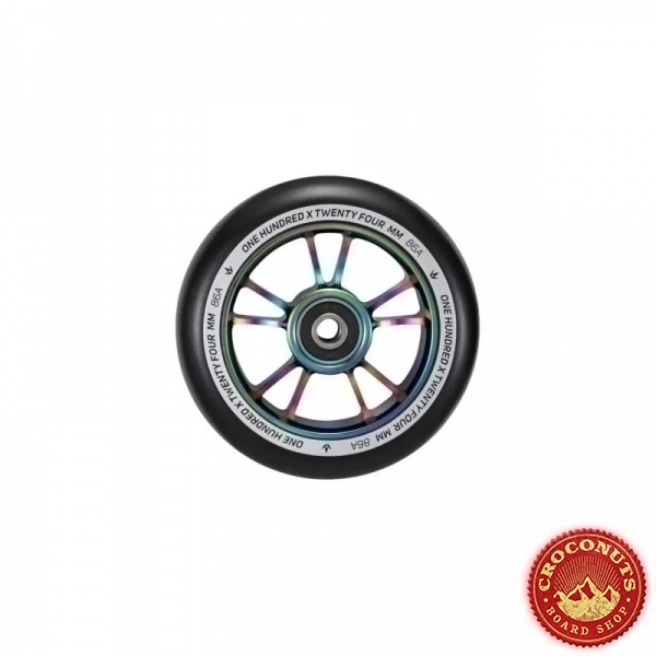 Roue Blunt 10 Spokes Oil Slick Black 100mm 2020