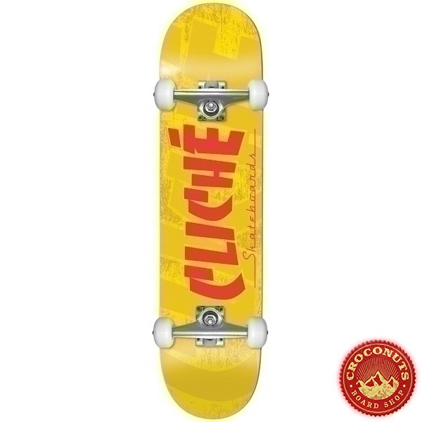Skate Complet Cliche Banco Yellow 7.5 2020