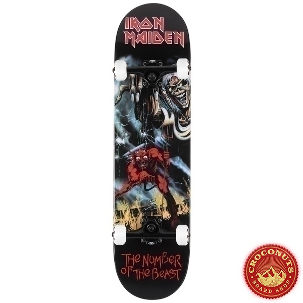Skate Complet Zero Iron Maiden Number Of The Beast 8 2021