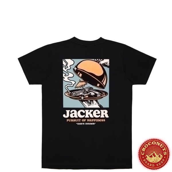 Tee Shirt Jacker Don's Dinner Black 2021