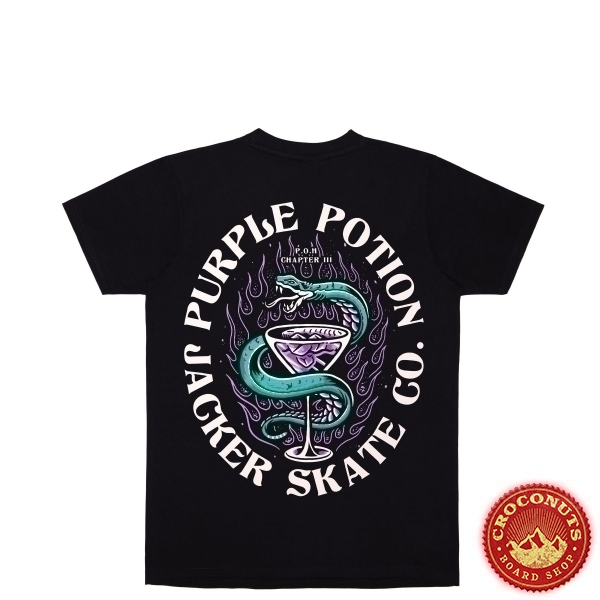 Tee Shirt Jacker Purple Potion Black 2022