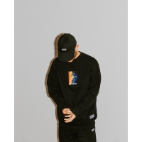 Sweat Jacker Crewneck Color Passion Black 2021