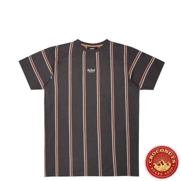 Tee Shirt Jacker Super Stripes Grey 2021