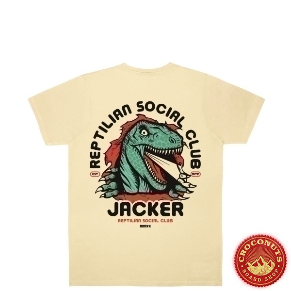Tee Shirt Jacker Reptilian Beige 2021