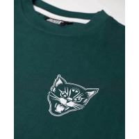 Tee Shirt Jacker Black Cats Dark Teal 2021