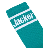 Chaussettes Jacker After Logo Pagoda Blue 2021