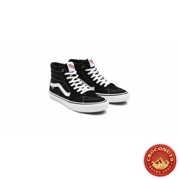 Shoes Vans Skate Sk8-Hi Black White 2021