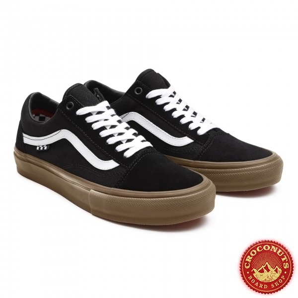 Shoes Vans Skate Old Skool Pro Black Gum 2023