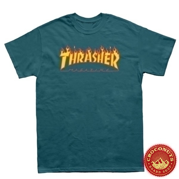 Tee Shirt Thrasher Flame Galapagos 2021