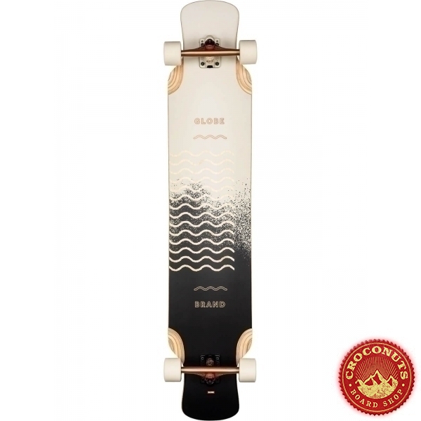 Longboard Globe Geminion XL Spray Wave Black Copper 2021