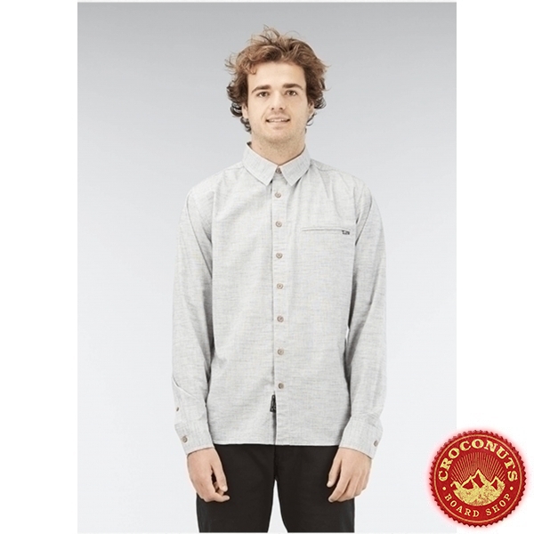 Chemise Picture Albans LS Grey 2021