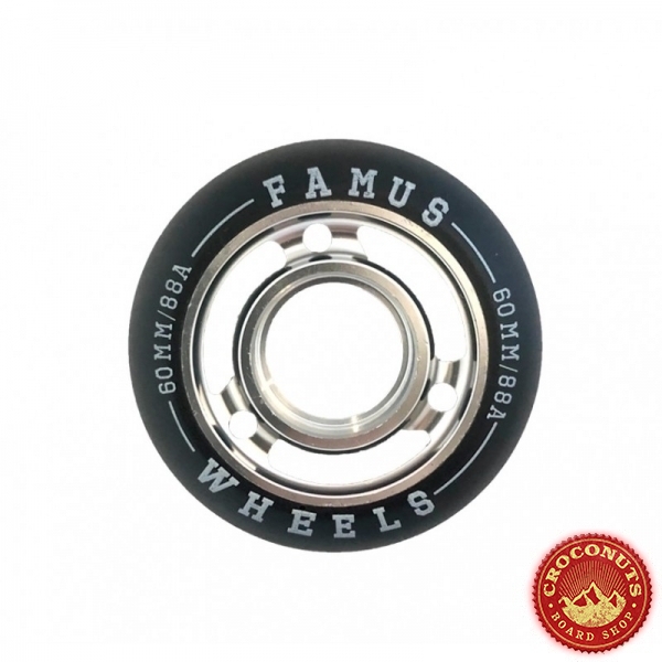 Roues Famus Silver Black 60mm 2023