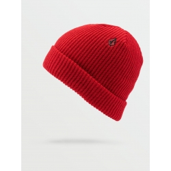 Bonnet Volcom Sweep Lined Red 2021 pour homme, pas cher