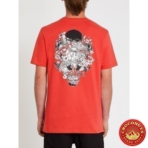 Tee Shirt Volcom Fortifem FA Carmine Red 2021