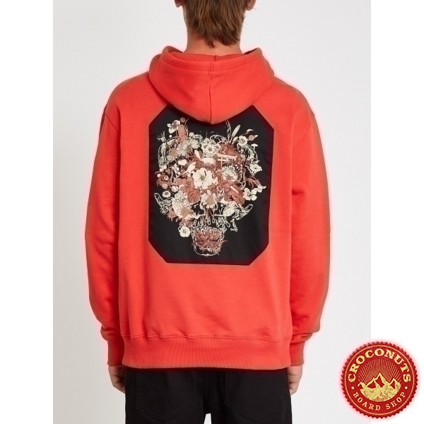 Sweat Volcom Fortifem FA PO Carmine Red 2021