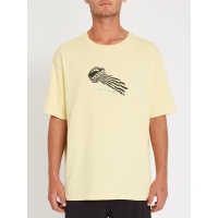 Tee Shirt Volcom Stone Face LSE Dawn Yellow 2021