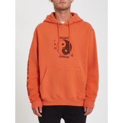 Sweat Volcom Transient Waves Burnt Ochre 2021 pour , pas cher