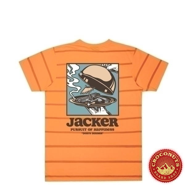Tee Shirt Jacker POH Don's Dinner Papaya 2021
