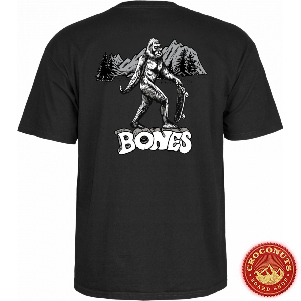 Tee Shirt Bones Heritage Big B Black 2021