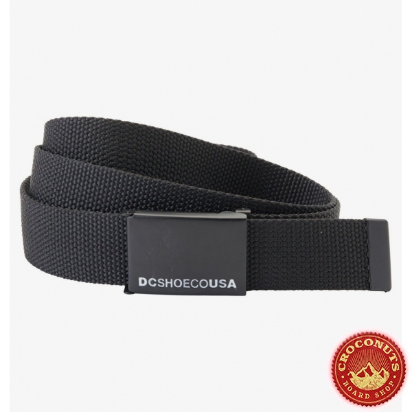 Ceinture DC Shoes Web Belt Black 2023