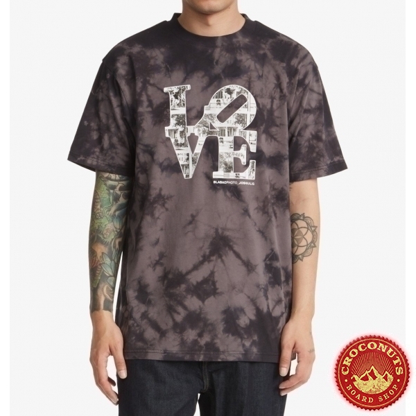 Tee Shirt DC Shoes Blabac Josh Kalis Lovepark Black 2021