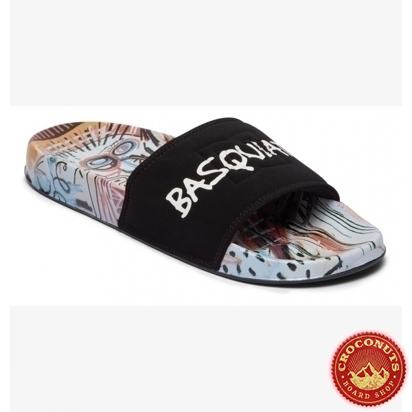 Dc Shoes Slide Basquiat Black Multi 2021