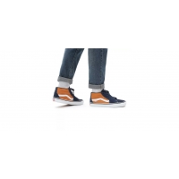Shoes Vans Skate Grosso Mid Navy Orange 2021