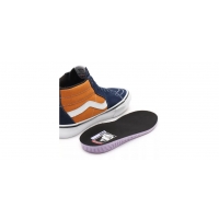 Shoes Vans Skate Grosso Mid Navy Orange 2021