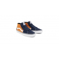 Shoes Vans Skate Grosso Mid Navy Orange 2021