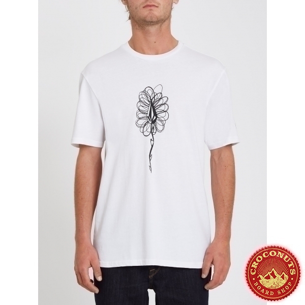 Tee Shirt Volcom Issam Hand White 2021