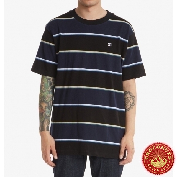 Tee Shirt Dc Shoes Rumble Black Rumble Stripe 2021