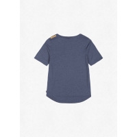 Tee Shirt Picture Fall Dark Blue Melange 2022