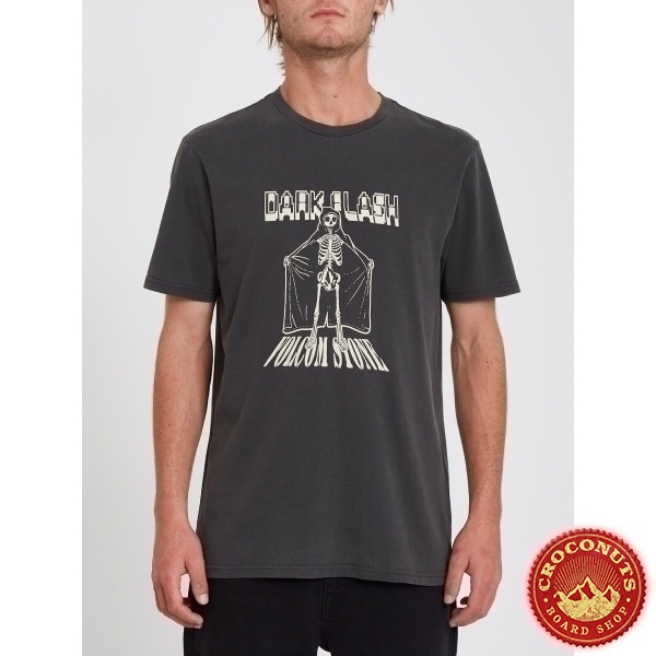 Tee Shirt Volcom Dark Flash Black 2021