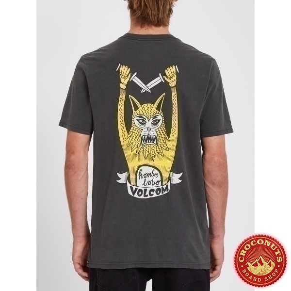 Tee Shirt Volcom Gasp High Black 2021