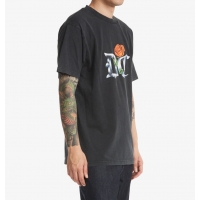 Tee Shirt Dc Shoes Chrome Rose Black Acid 2021