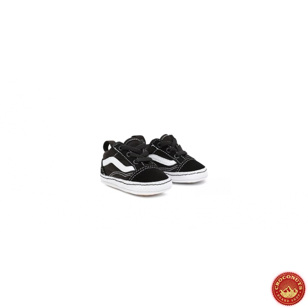 Shoes Vans Baby Old Skool Crib Black pour enfant