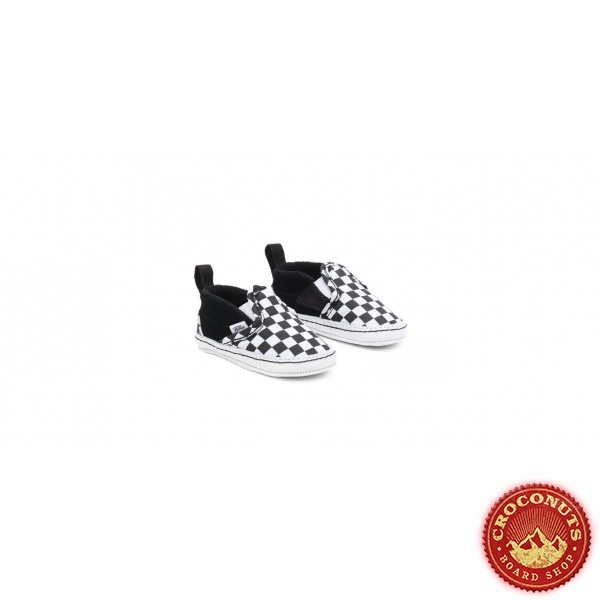 Shoes Vans Baby Slip On Crib Black Checkerboard 2023