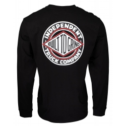 Tee Shirt Independent Summit Long Sleeve Black 2021 pour , pas cher