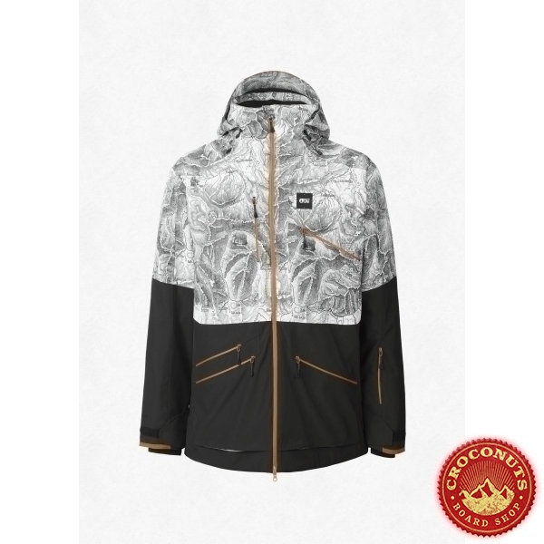 Veste Picture Stone Map Ripstop Black 2022