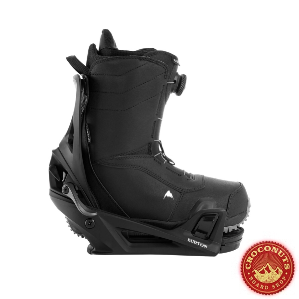 Pack Boots Burton STEP ON Ruler Black + Fixations Burton STEP ON Genesis Black 2022