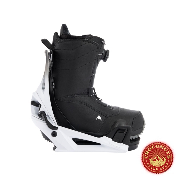 Pack Boots Burton STEP ON Ruler Black + Fixations Burton STEP ON Genesis White Black 2022