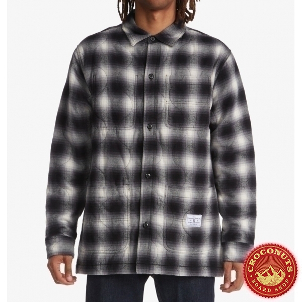 Chemise DC Shoes Mayhem Black Shadow Plaid 2022