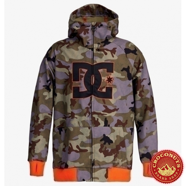 Veste DC Shoes Spectrum Woodland Camo Castlerock 2022