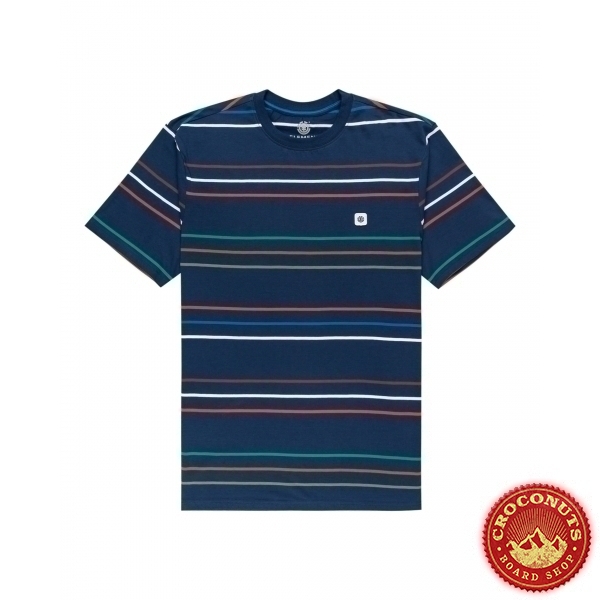 Tee Shirt Element Hovden Stripes Insigna Blue 2022