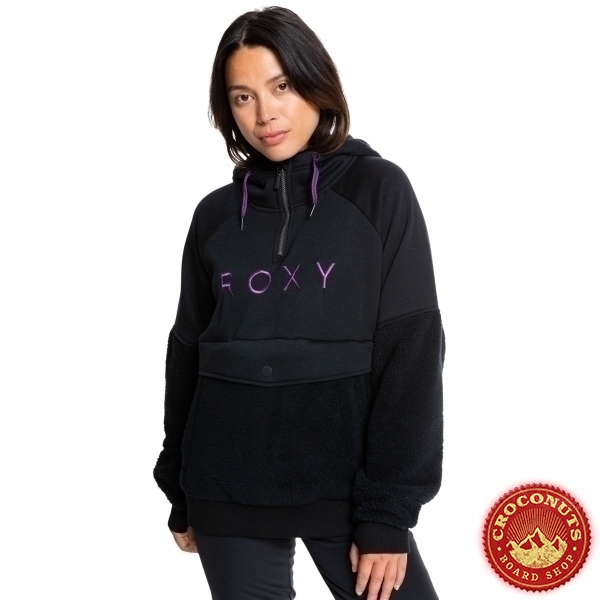 Fleece Roxy Porter True Black 2022