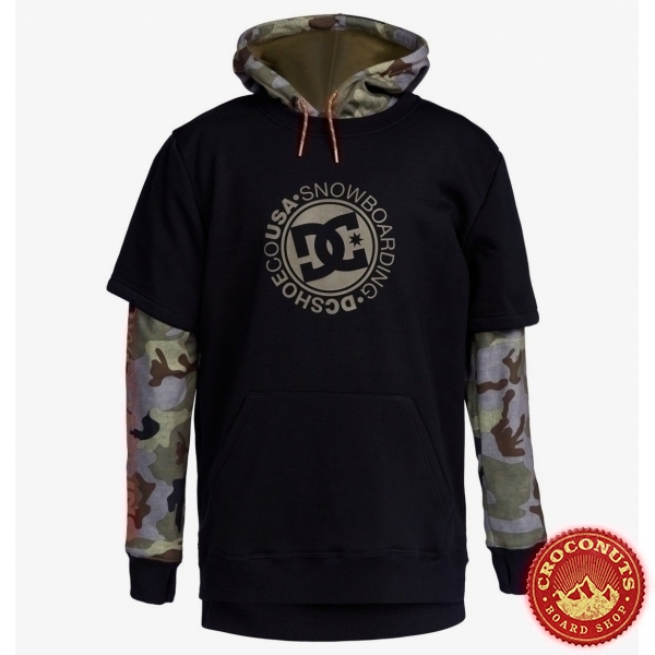 Fleece DC Shoes Dryden Woodland Camo Castelrock 2022